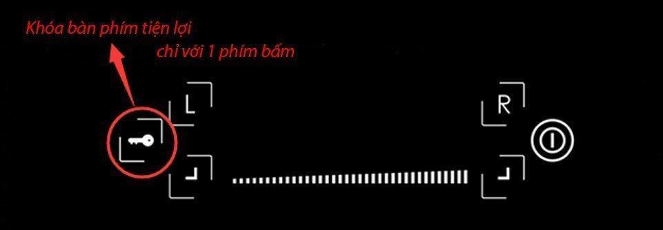 Bep dien tu doi Kangaroo co chuc nang khoa ban phim tien loi