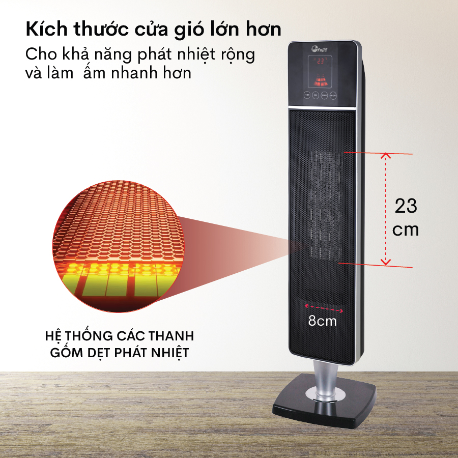 máy sưởi FujiE CH-2000