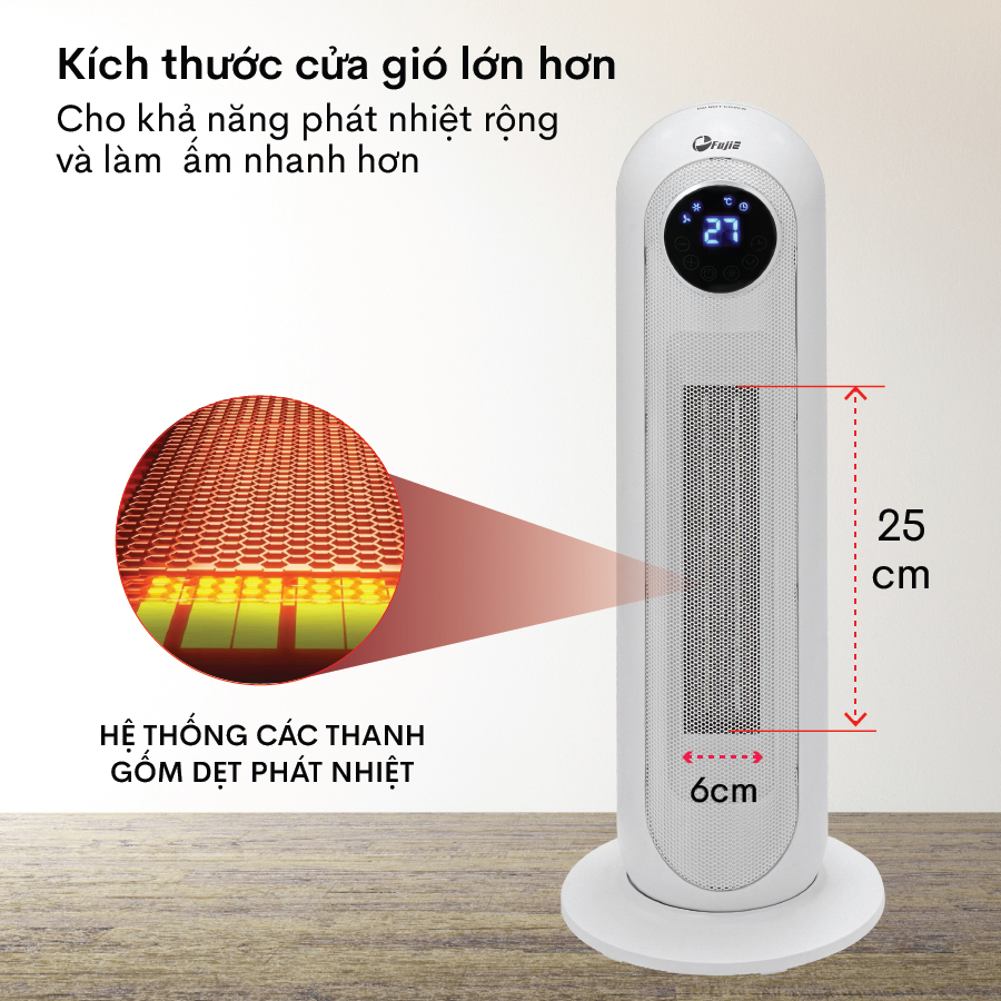 máy sưởi FujiE CH-2400